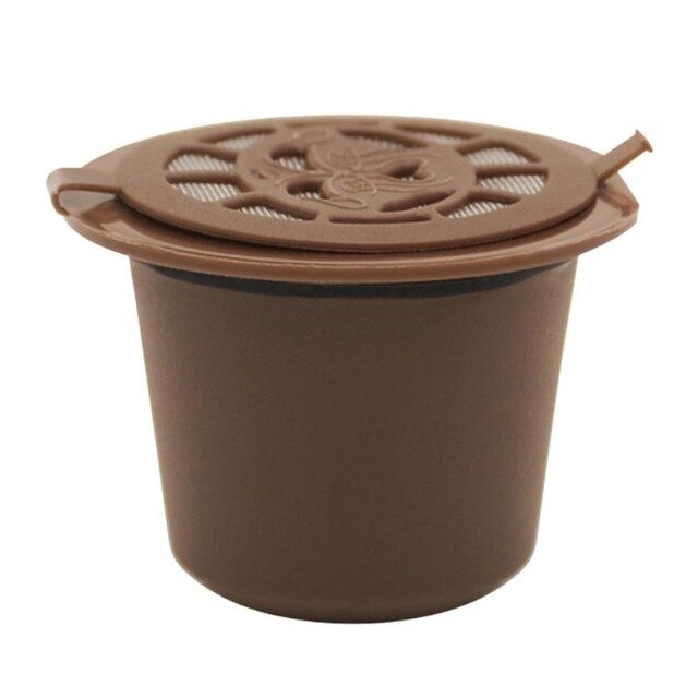 Filtros de café recargables para Nespresso, 1 Uds., 4 Uds., accesorios de cocina, filtro de café, cápsula reutilizable, para brocha de cuchara: Coffee