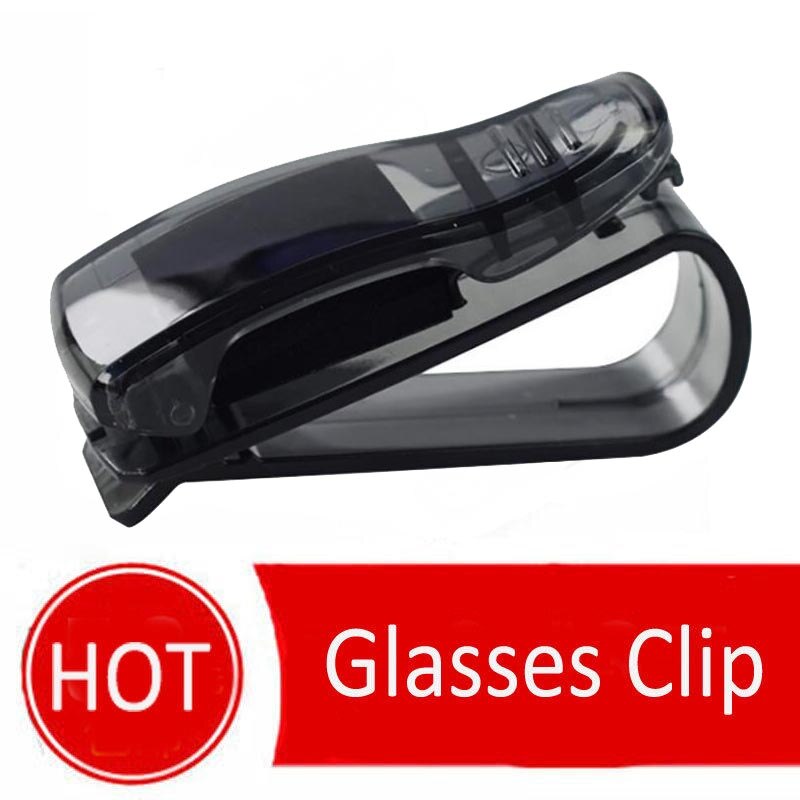 Auto Fastener Cilp Auto Accessoires Abs Auto Voertuig Zonnebril Brillen Glazen Houder Ticket Clip