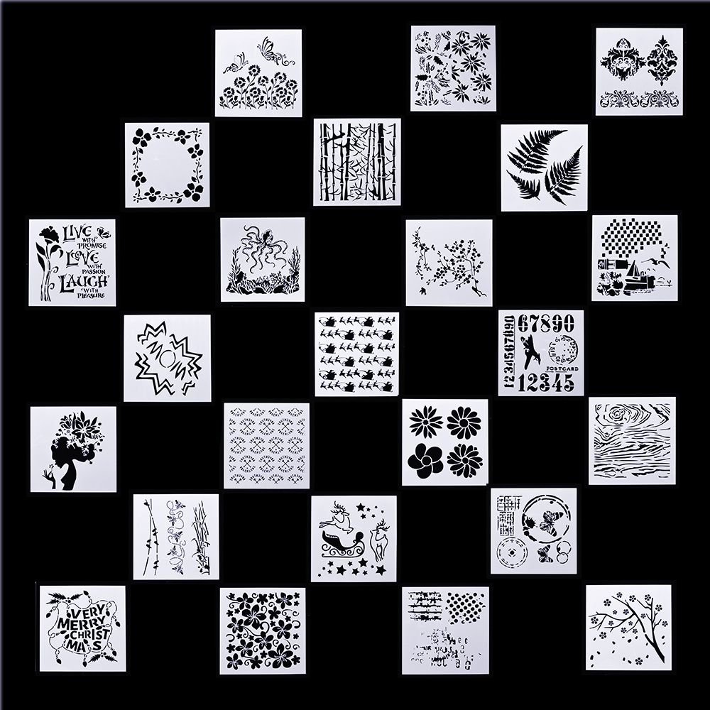 Gabarit de pochoir papillon, tampon de moule pour tamis à sucre, artisanat d'art, pulvérisation