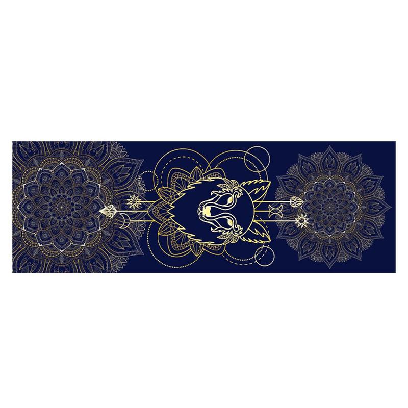 1Pcs 63*185Cm Yoga Mat Gedrukt Yoga Handdoek Antislip Oefening Levert Fitness Workout Mat Cover voor Pilates Yoga Deken S6k6: 6