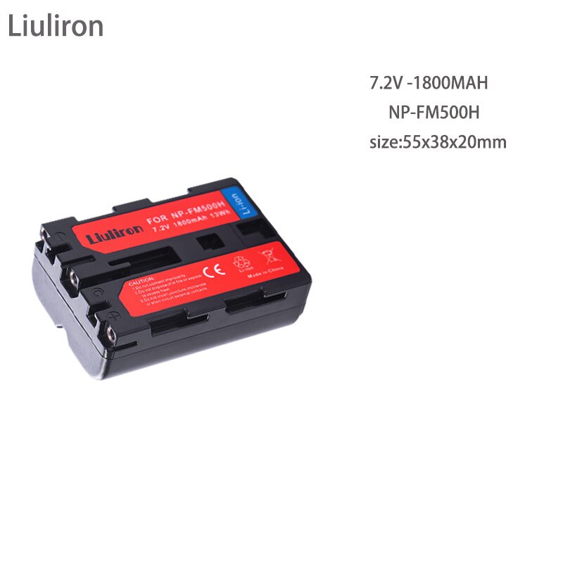 2x batterier np -fm500h np  fm500h batteri för sony alpha  a58 dslr -a350 a 300/a350/a450/a500/a550/a560/a580/a700/a99/a850 slt -a57: 1 batteri