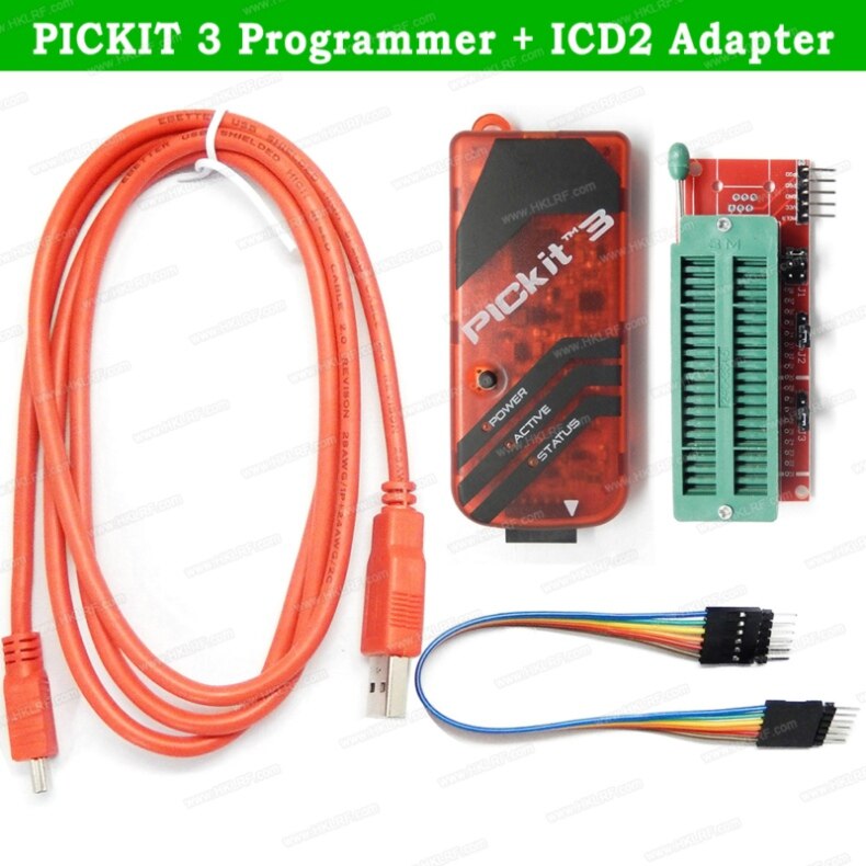 PICKit 2 PICKit3 PICKit3.5 Simulator Programmeur + ICD2 Programmering Adapter Universele Programmeur Set: PICKit 3 Set