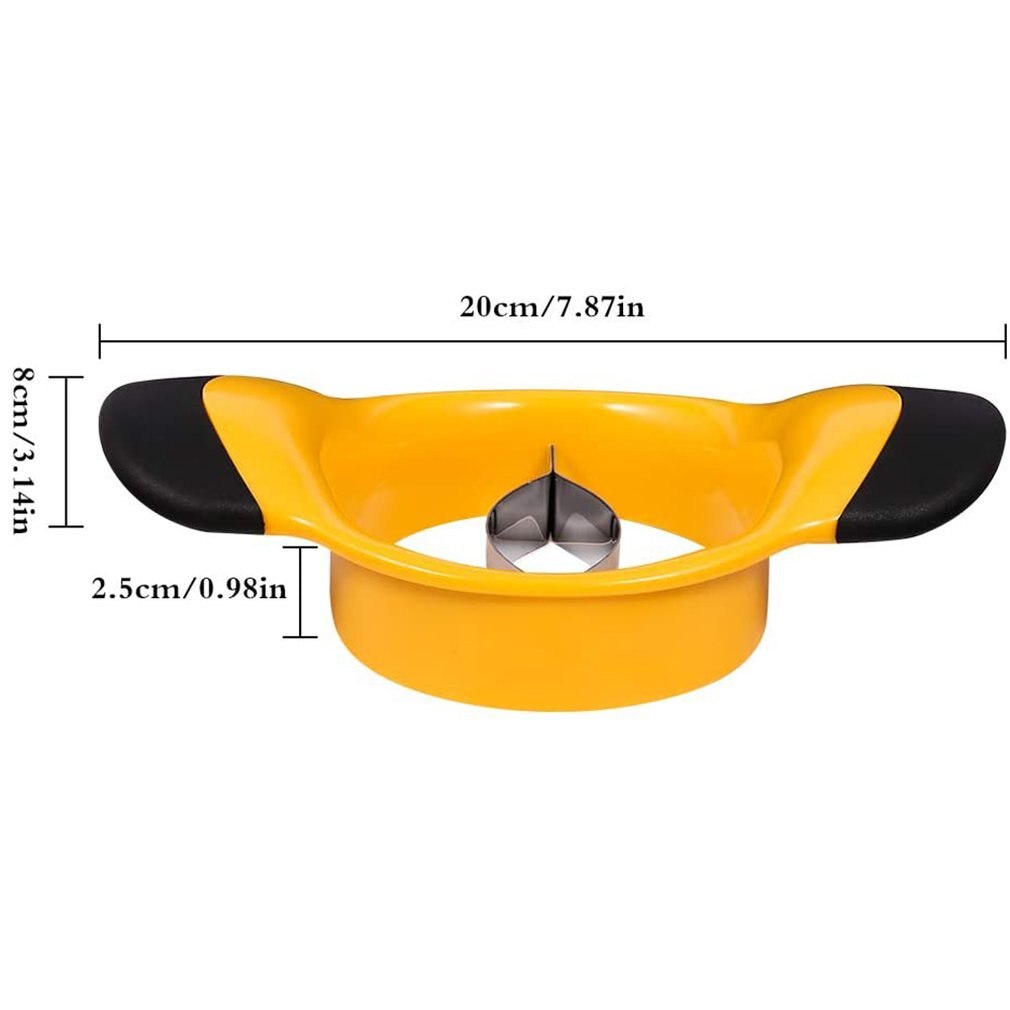 1pc Stainless Steel Mango Cut Kitchen Mango Splitter Fruit Peach Slicer Cutter Kitchen Stuff Kitchen Gadget Accessories