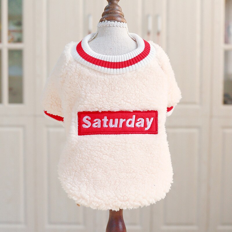 Roupa para cachorro de caxemira, casaco de cachorro da moda para pets, jaqueta quente para inverno, chihuahua só, roupa para cachorro: beige / XS