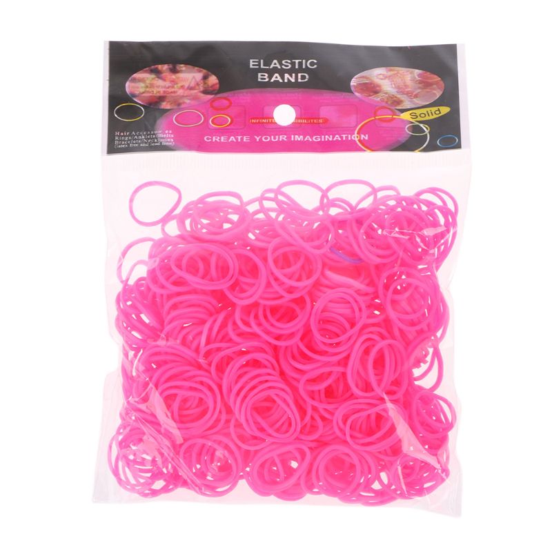 600Pcs Rainbow Mega Refill Elastiekjes Diy Armbanden Bands Party Favor Art Ambachten Voor Meisjes: 10