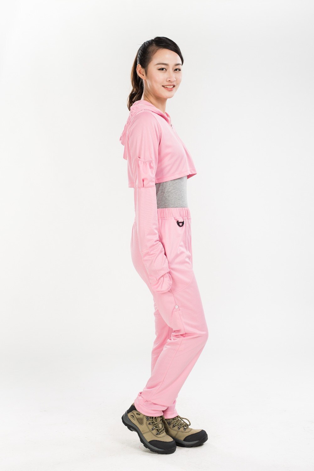 Protector solar de pesca para mujer, ropa UV ultrafina de secado rápido, transpirable, para acampar, escalada y senderismo