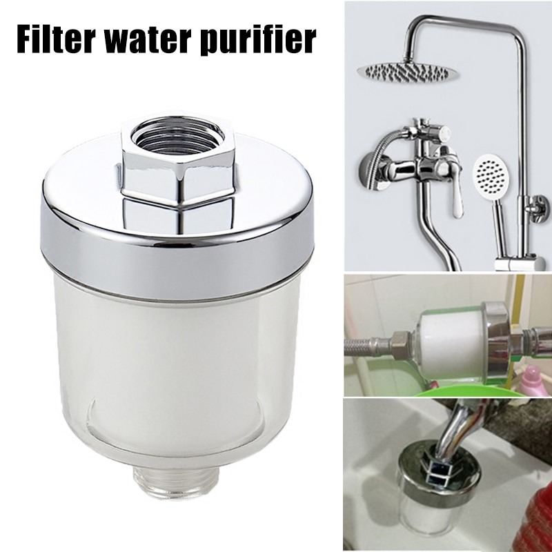 Waterzuiveraar filterkraan universeel voor keuken badkamer douche huishoudelijk filter pp katoen hoge dichtheid praktisch hks 99