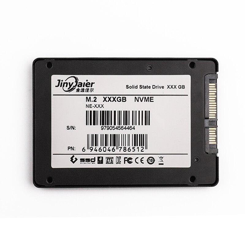 Jinyjaier ssd hdd 2.5 sata 3 256gb/512gb/1tb intern solid state harddisk til computer bærbar  pc120gb 240gb