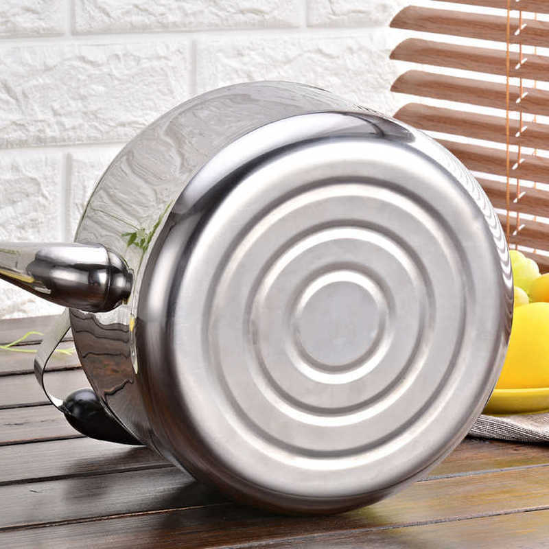 Stainless Steel Thickening Sounding Kettle Large Capacity Whistle Extra Thick Kettle Induction Cooker Gas Stove Gas Universal
