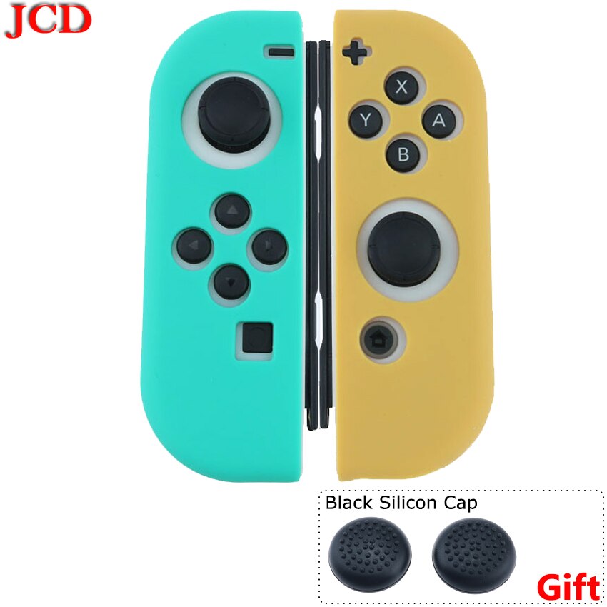 JCD Case for Nintend for Switch Joycon Cover Solft Silicone Case for Nintendo for Switch Controller Grip for Joy-con Cover: No7