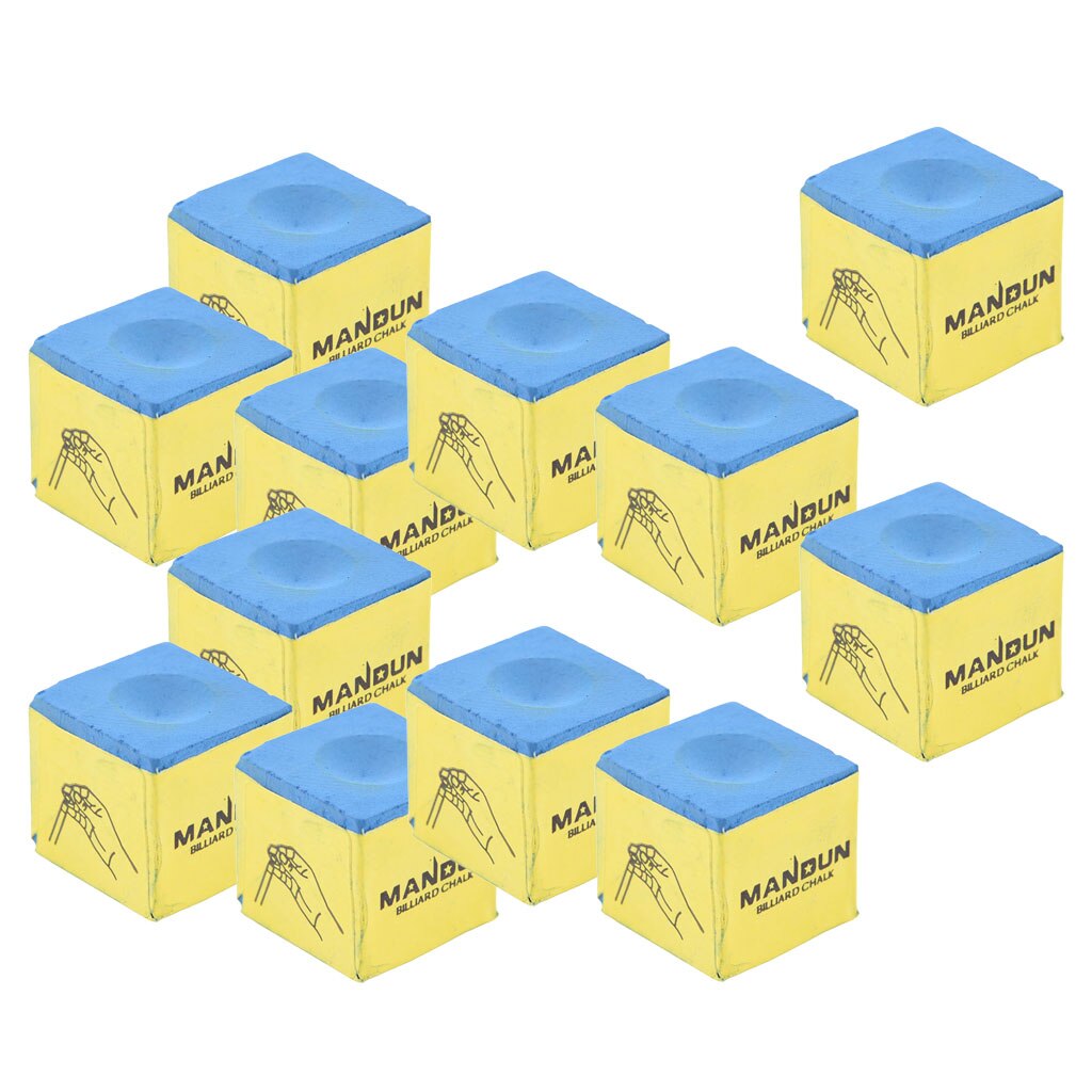 One Dozen Billiard Snooker Pool Cue Chalk Giveaways For Cue Clubs