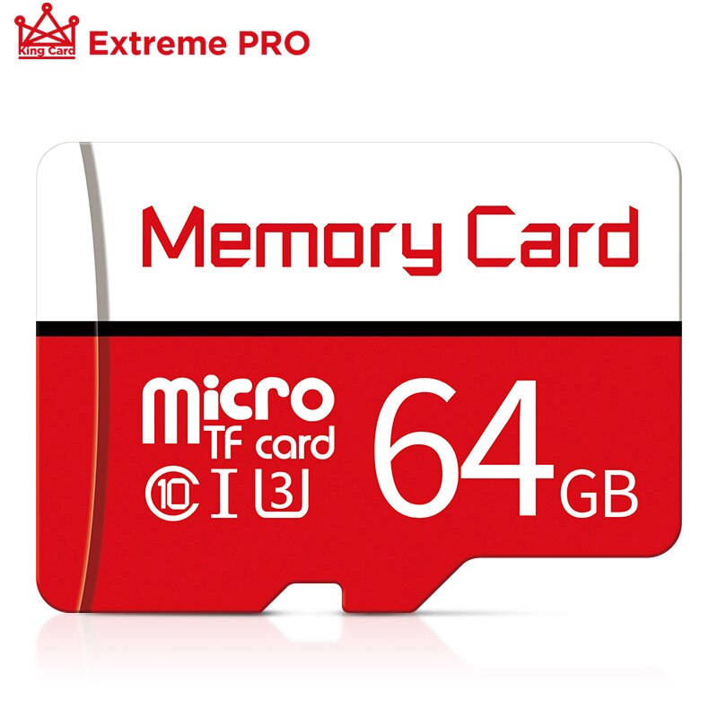 Microsd Geheugenkaart 4Gb 8Gb 16Gb 32Gb 64Gb 128Gb Micro Sd Kaart Klasse 10 Mini tf/Sd-kaart Micro Sd Flash Drive Kaarten Voor Mobiel: 64GB