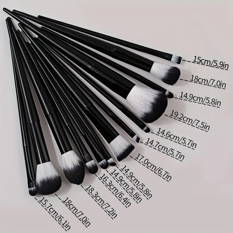 13PCS Makeup Brush Set Soft Fluffy Eye Shadow Foundation Blush Highlighter Concealer Brush Female Beauty Tool Christmas