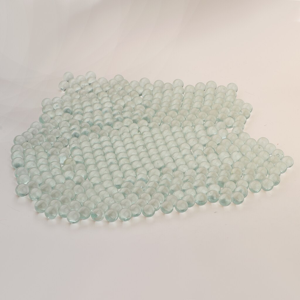 350 Uds. De canicas de vidrio transparente de 10mm para niños, jarrón de peces de juguete