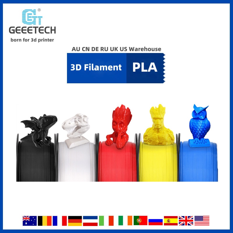 1KG PLA Filament For 3D Printer 1.75mm Filament Silk Filament Muticolor 3d Printer Filament PLA Green Wood Color