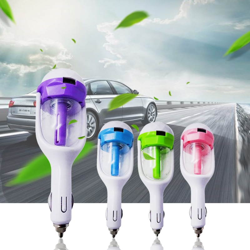 Portable USB Mini Car Air Humidifier Aromatherapy Diffuser Purify
