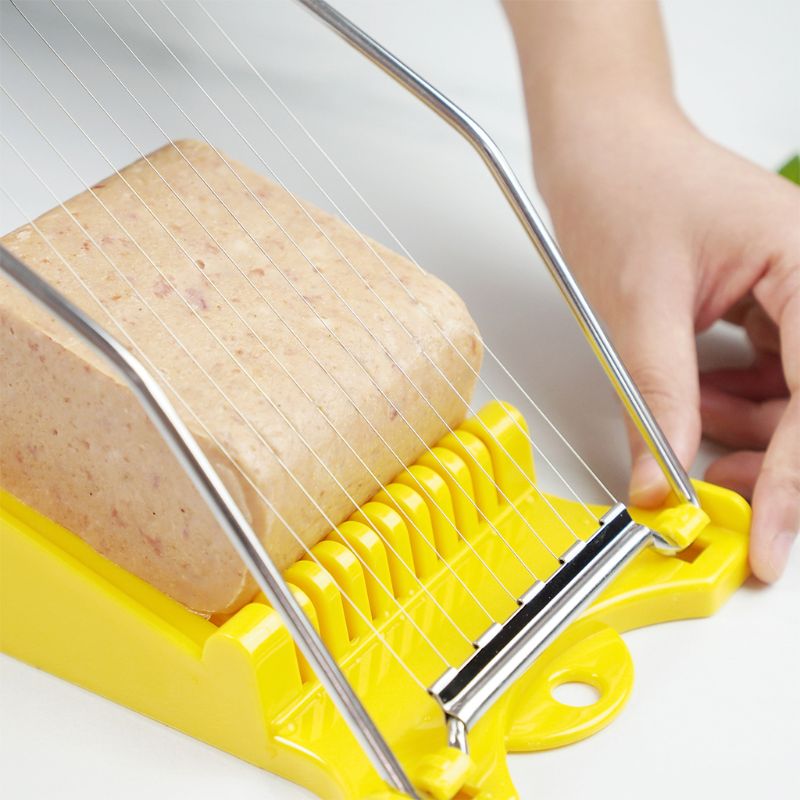 Manual 10 Wires Multi-function Soft Food Slicer Fruit Vegetable Luncheon Meat