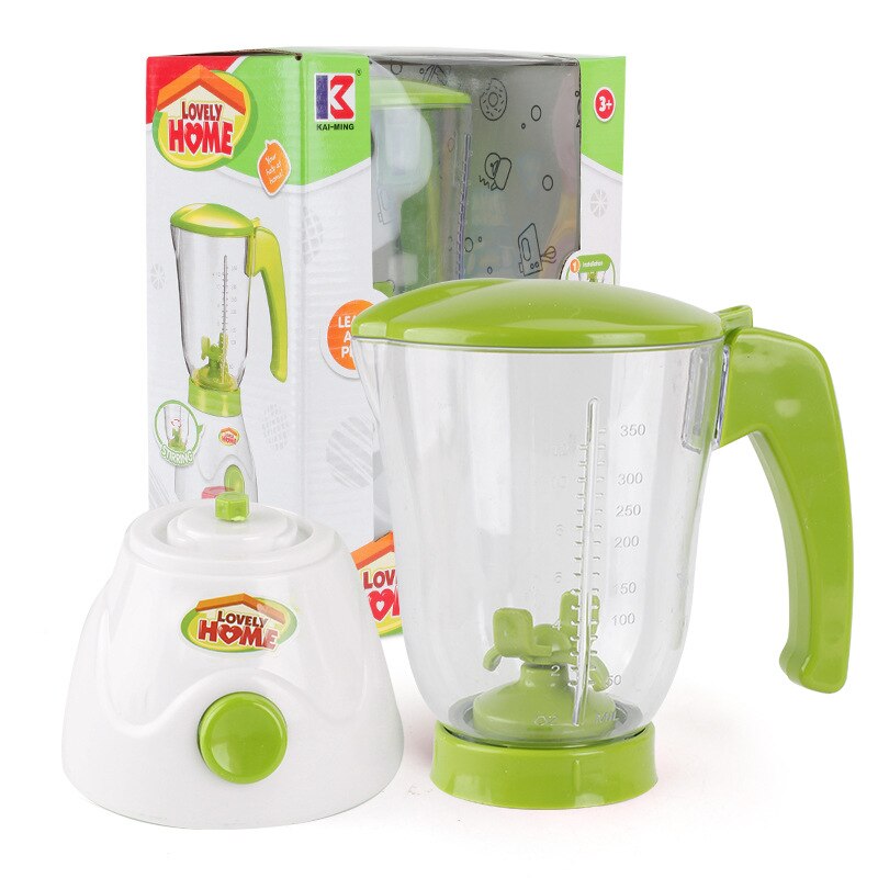 Mini jouets de cuisine presse-agrumes en fer électronique Machine à café Machine à laver aspirateur mélangeur appareils ménagers jouets