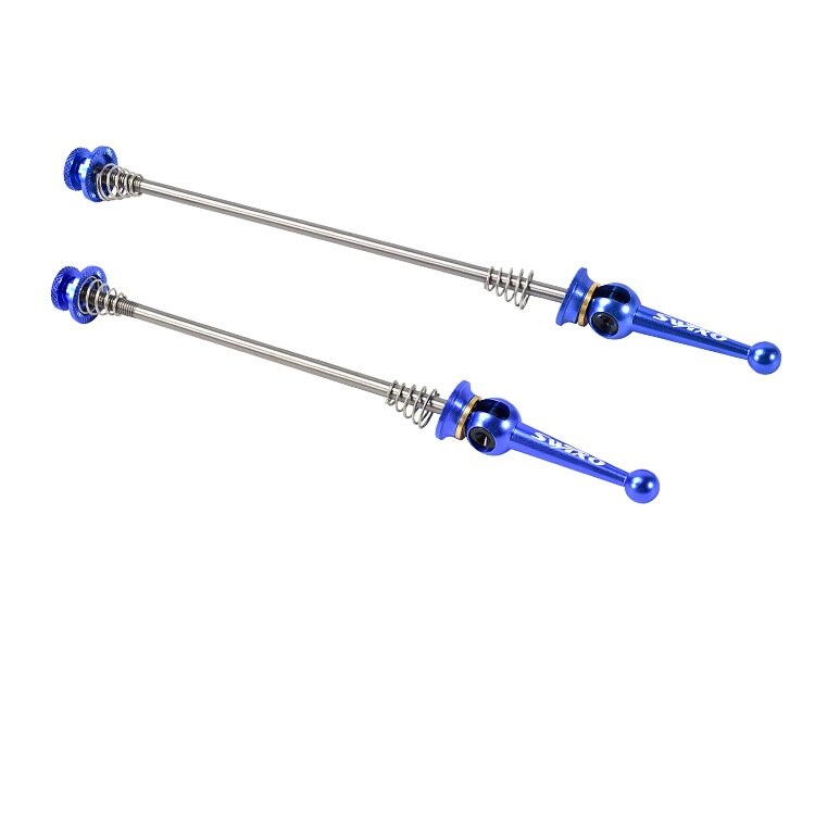 1 pair of mountain bike wheels, road wheels, quick release titanium alloy quick release lever