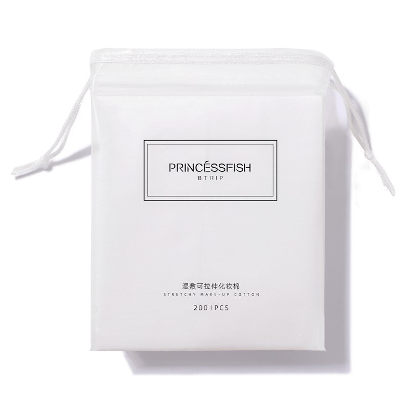 Stretch humide compresse coton 200 pièces de maquillage coton momie léger épaissi coton doux serviette maquillage pansement coton