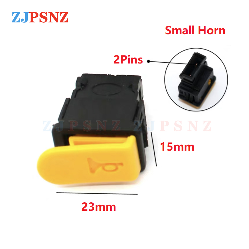 Botón de interruptores para motocicleta, bocina, señal de giro, luz alta y baja, botón de arranque eléctrico, interruptores universales para bicicleta eléctrica de 125cc y 150cc: Plata