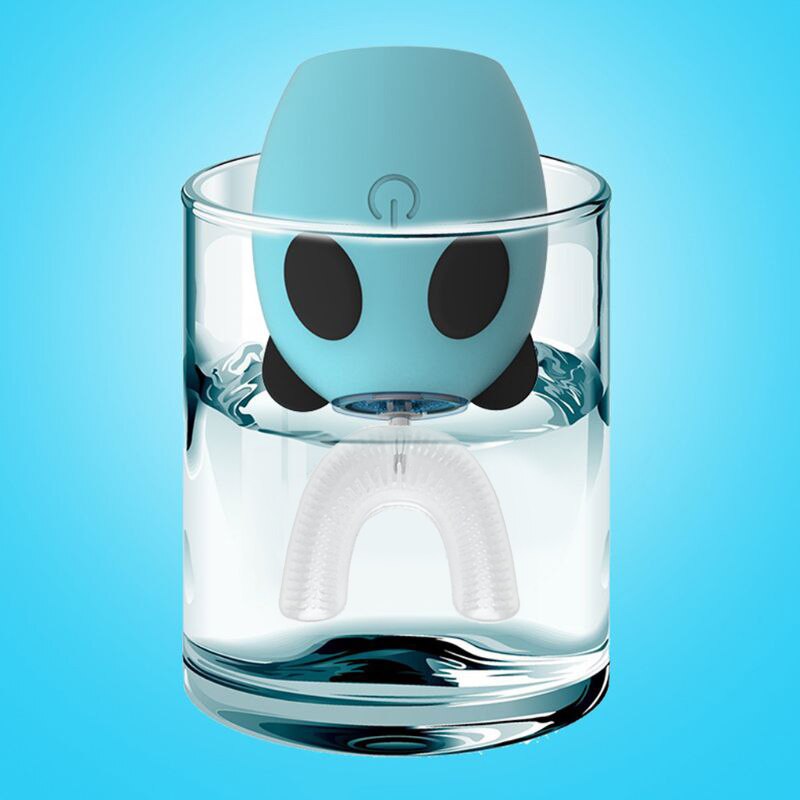 U-shaped Children Healthy Electric Toothbrush U Type Kids Automatic Teeth Tooth Brush Rechargeable Cute Cartoon Toothbrush
