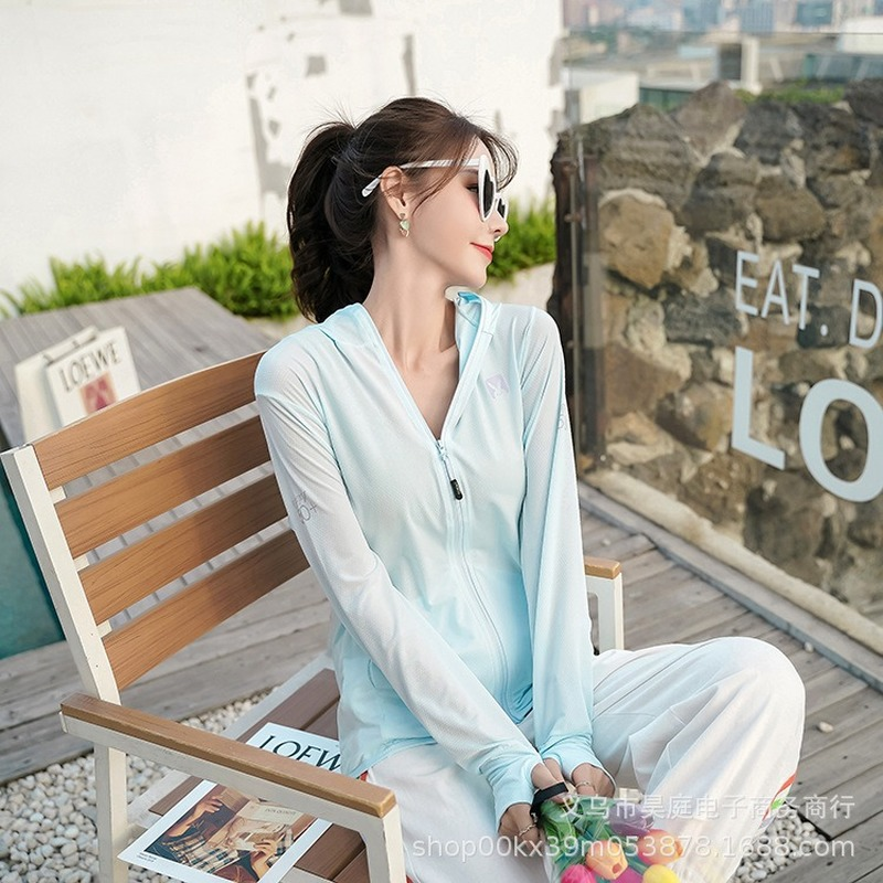 Sports Sun Protection Clothing Summer Anti-ultraviolet Ice Silk Warm Outdoor Clothing Sun Protection Clothing Windbreaker