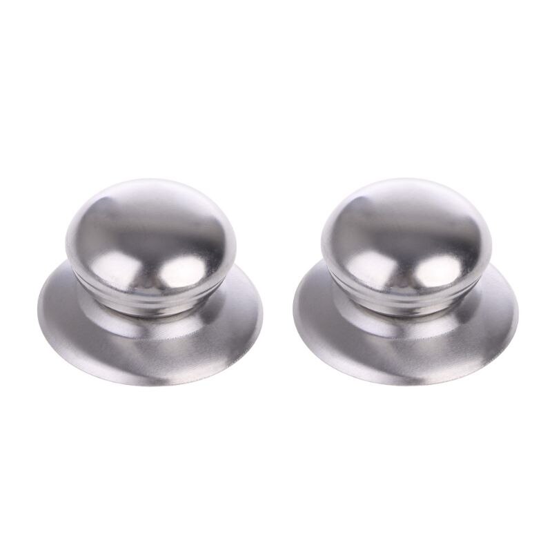 Keuken Tool Cookware Metalen Pan Pot Glazen Deksel Deksel Slingerknop Knop Handgreep