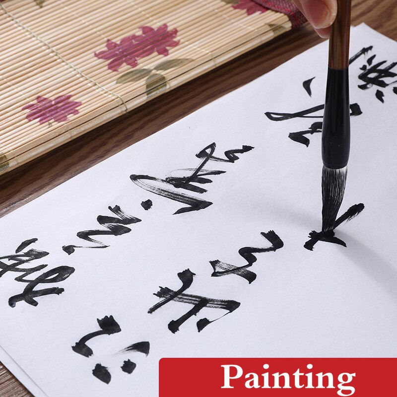 Marie's Chinese Painting Special Rice Paper Raw Xuan Paper for Painting Calligraphy Students Beginner 8k/4k Chinese Rice Paper