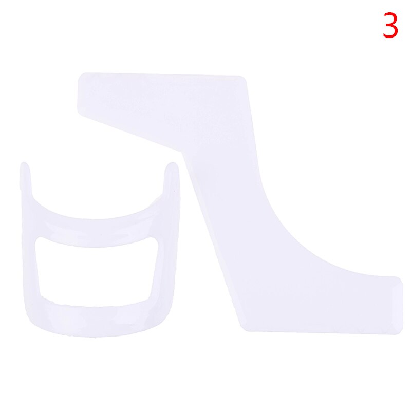 2/3/4 st/set halsringning rakmall guide frisyr kit verktyg män skägg hår bockskägg: G