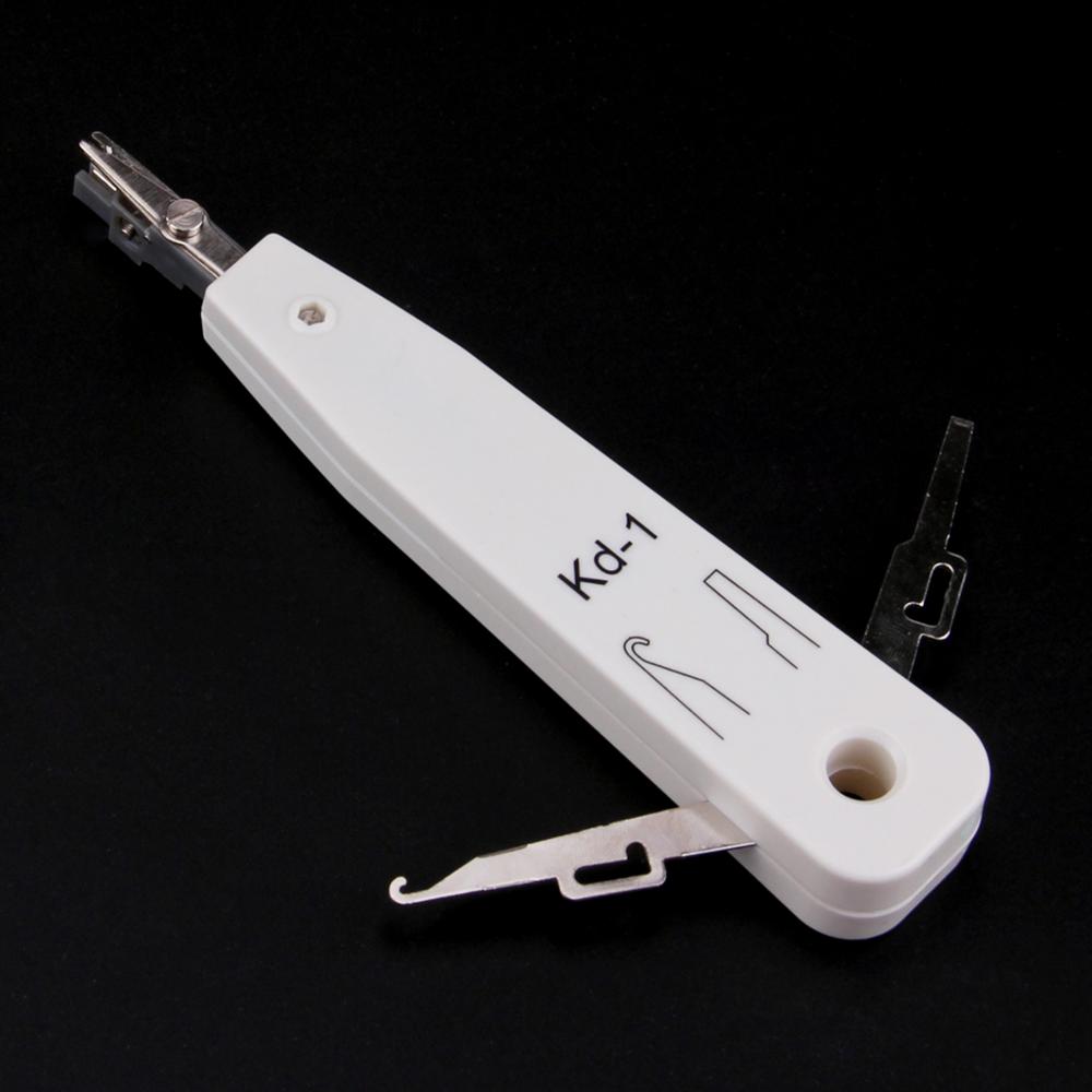 Besegad Ethernet Network Patch Panel Faceplate Punch Down Tool Network Wire Cat5 RJ11 RJ45 Telephone Terminal Insertion Tools