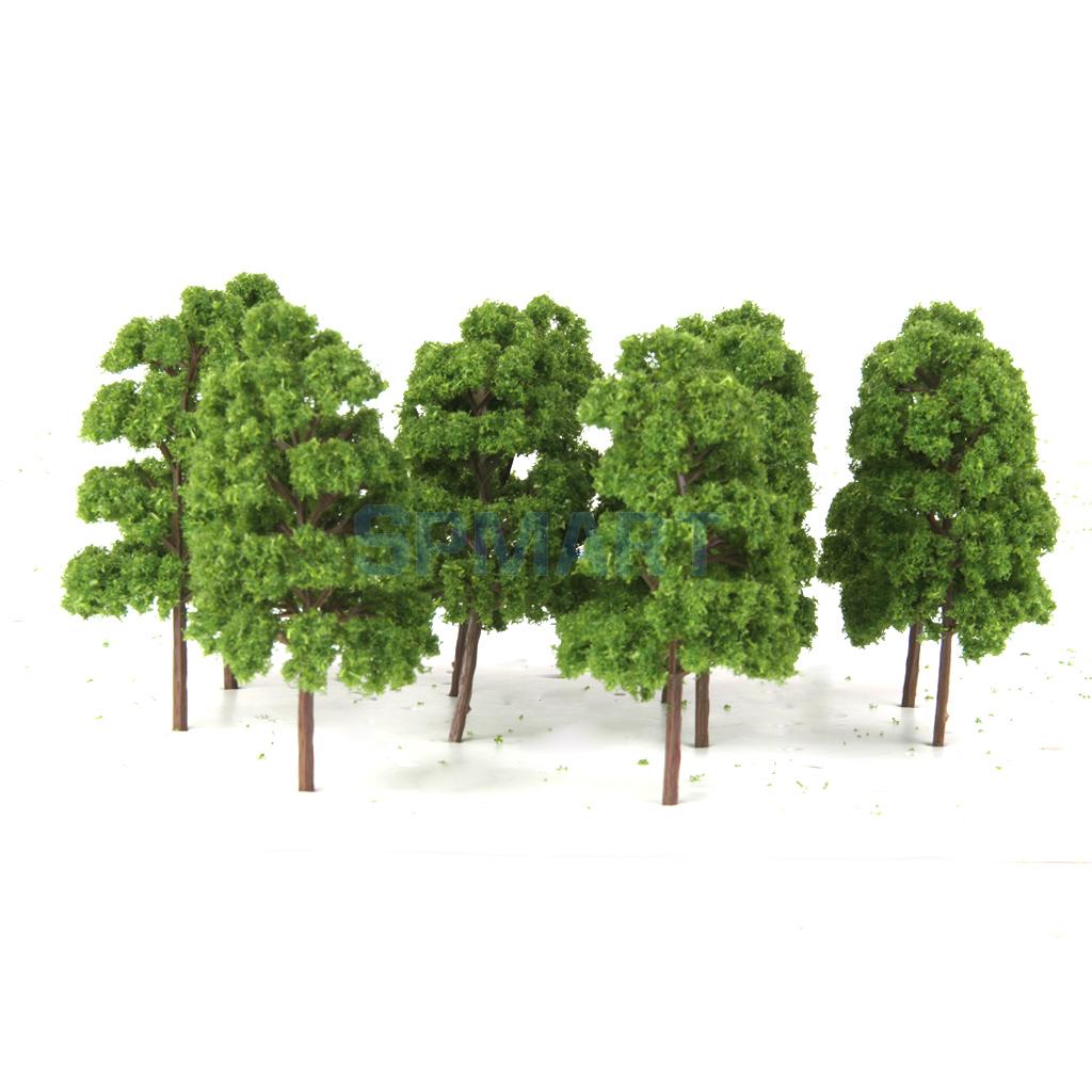 10Stck Baum Modell Zug Eisenbahn Wargame Diorama A... – Grandado