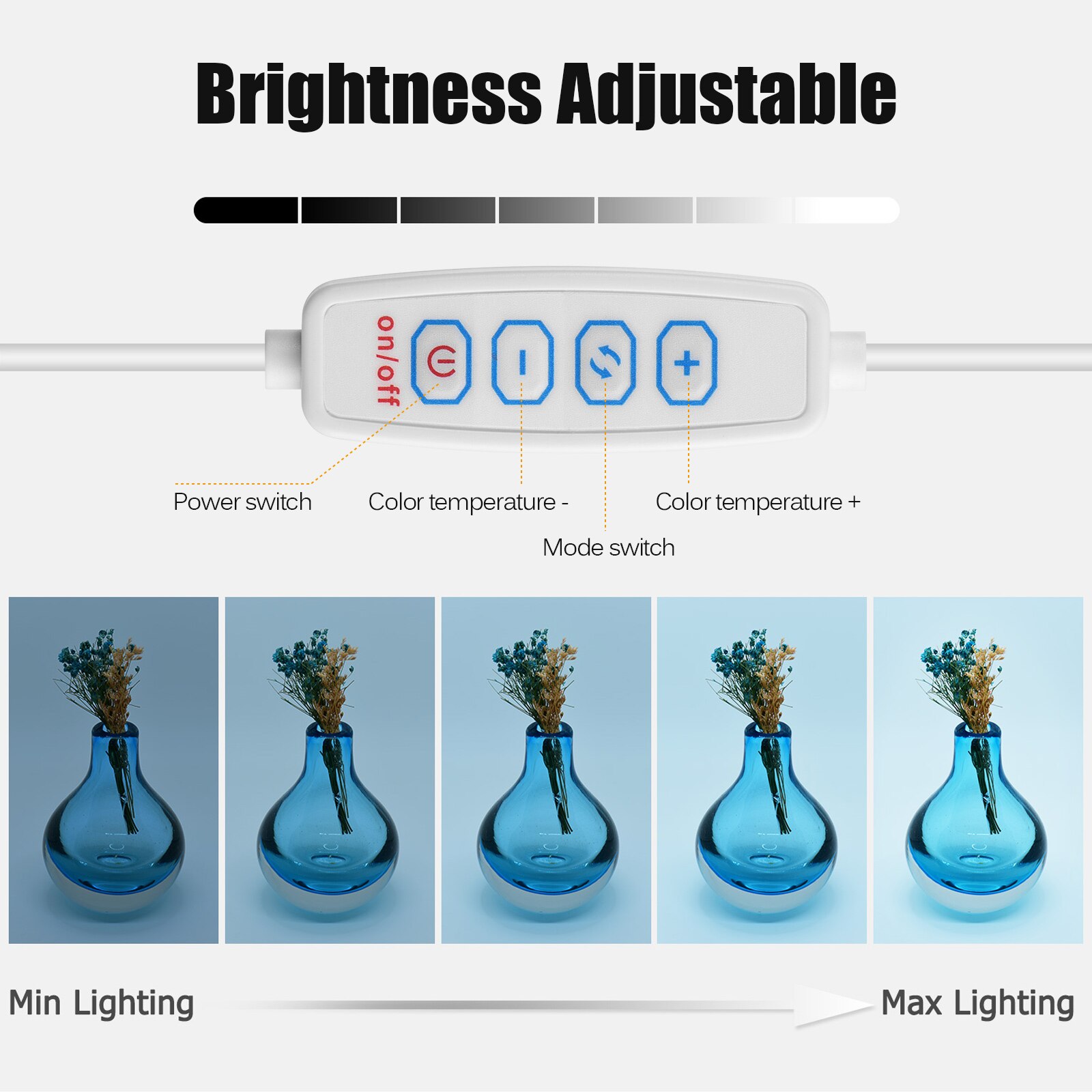 25 X 25cm Portable Mini Photography Light Box Integrated Light Tent with 6 Backdrops USB Power Supply