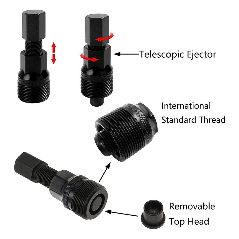 Bicycle Crank Puller Crank Puller Steel Bicycle Crank Puller Removal Tool Flywheel Bracket Puller For Bicycle Maintenance Repair