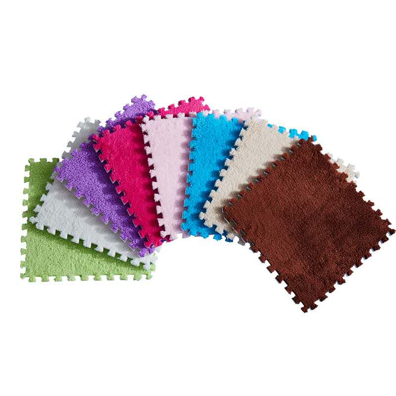 Große Große Fläche Teppiche Für Heimat Wohnzimmer Teppich DIY Verriegelung Schaum Matten EVA Plüsch Puzzle Teppich Matten Schaum Für Baby freundlicher