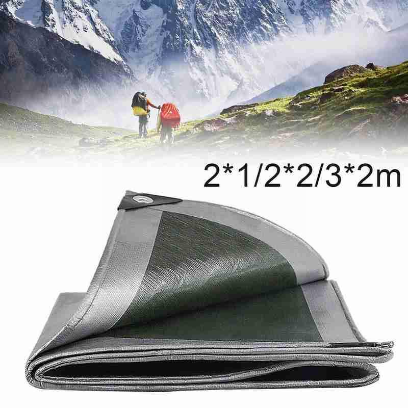 Thickened Rainproof Pe Waterproof Cloth Canopy Cloth Cloth Shade Outdoor Outdoor Tarpaulin Plastic Tarpaulin I6s7