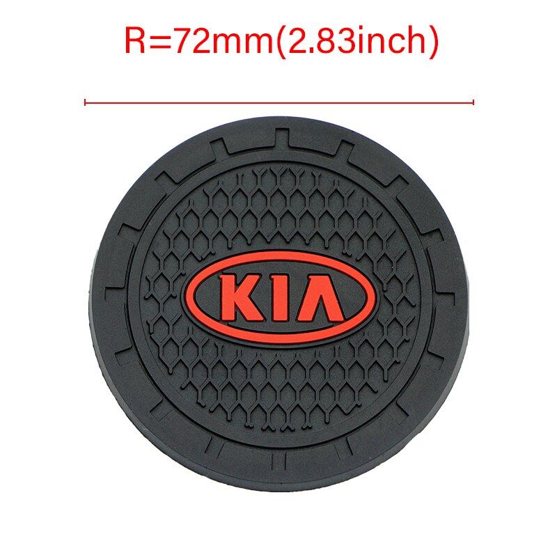 Alfombrilla antideslizante para coche, soporte para taza, botella para Mini Cooper Clubman R55 R56 Countryman R60 Paceman R61 R50 R57, productos para coche, 1 Uds.