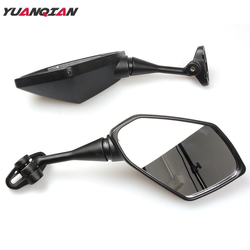 Motorcycle Mirror Black Moto Rearview Side Mirror For Yamaha YZF600 YZF R1 R6 R3 R125 R25 R15 2003 2004 2005 2006 2007