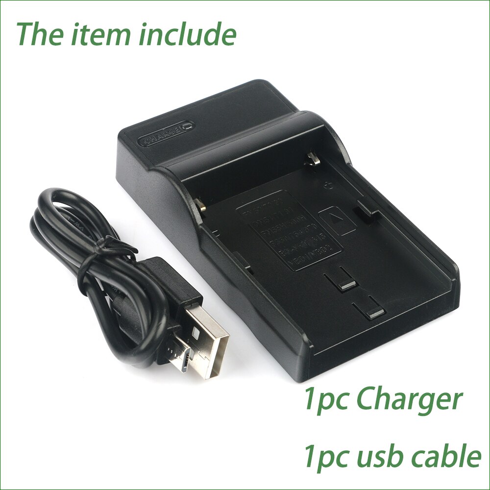 Lanfulang NP-FM50 FM50 NPFM50 USB Battery Charger for Sony NP- FM30 FM55H QM50 QM51 FM70 FM71 QM71 QM71D FM90 FM91 QM91 QM91D