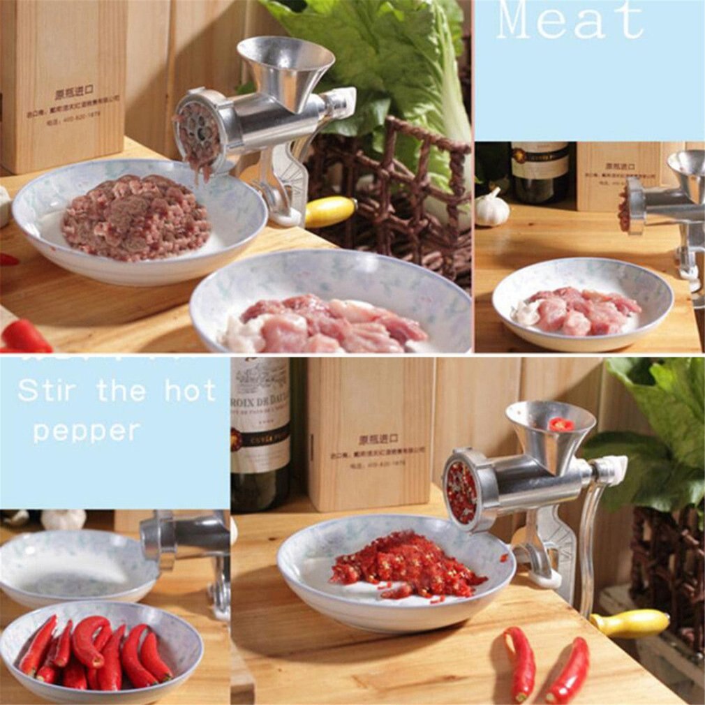 Manual Meat Grinder Sausage Noodle Dishes Handheld Making Gadgets Mincer Pasta Maker Home Kitchen Cooking Tools