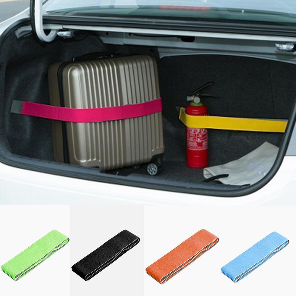 Kofferbak Sticker Opslag Apparaat Klittenband Vaste Bandjes Effen Kleur Bagagedrager Magic Auto Stickers Accessoires