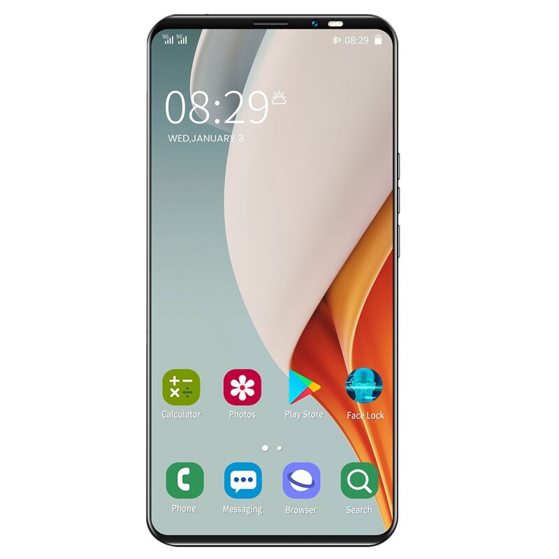 Rino4 Pro-teléfono inteligente MTK6572, pantalla de 5,45 pulgadas, doble núcleo, 512MB de RAM + 4GB de ROM, tarjeta Dual, modo de reposo, Android 4,4, enchufe europeo: black