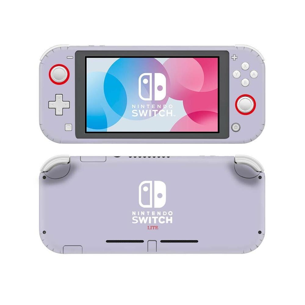 Pure Purple Color NintendoSwitch Skin Sticker Decal For Nintendo Switch Lite Protector Nintend Switch Lite Skin Sticker Vinyl: YSNSL1333