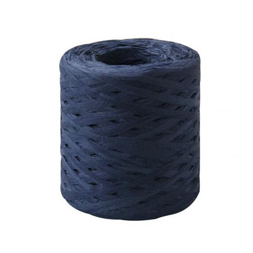 200m Papier Touw Raffia Lint Kant Wikkelen Touw Geschenkdoos Wikkelen DIY Scrapbooking Ambachten Birthday Party Bruiloft Decoratie: Dark Blue