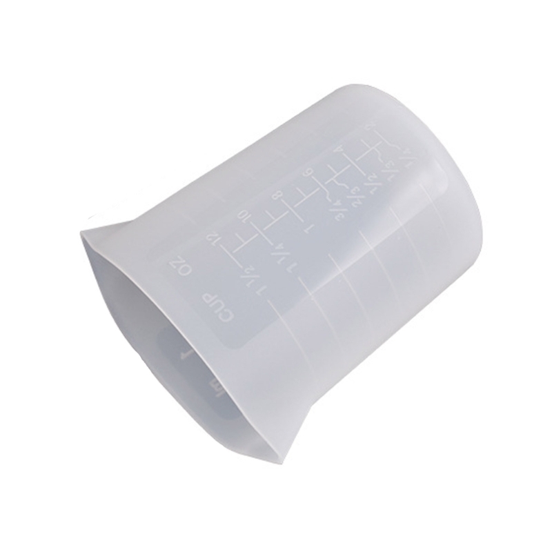 Wieder verwendbare Silikon-Messbecher Harz-Misch becher Epoxidschmuck-Gussformen Acrylfarben-Gieß becher: MULTI