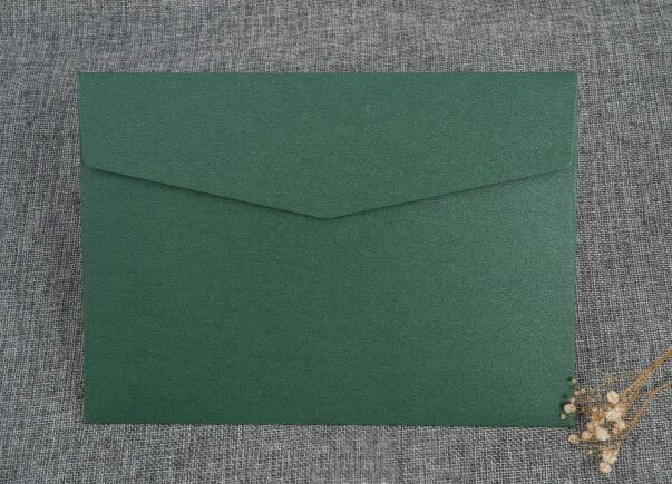 25pcs/lot 193x133mm(7.5" x 5.2") Pearl Color Paper Envelope 250g card Envelopes Invitation Envelope
