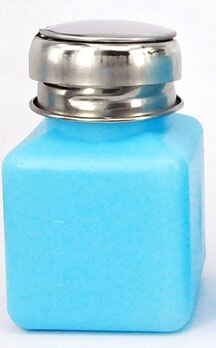 Products Red, White, Blue Push Alcohol Bottle 100 180 250ML Industrial Corrosion Resistant Anti-Volatilization: Blue 120ML