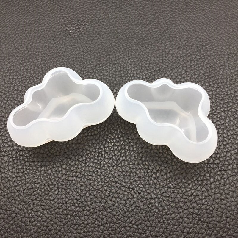 3D Cloud Shape Fondant Cake Silicone Mold Aroma Plaster Mould Car Decoration Cloud Soap Gypsum Molds