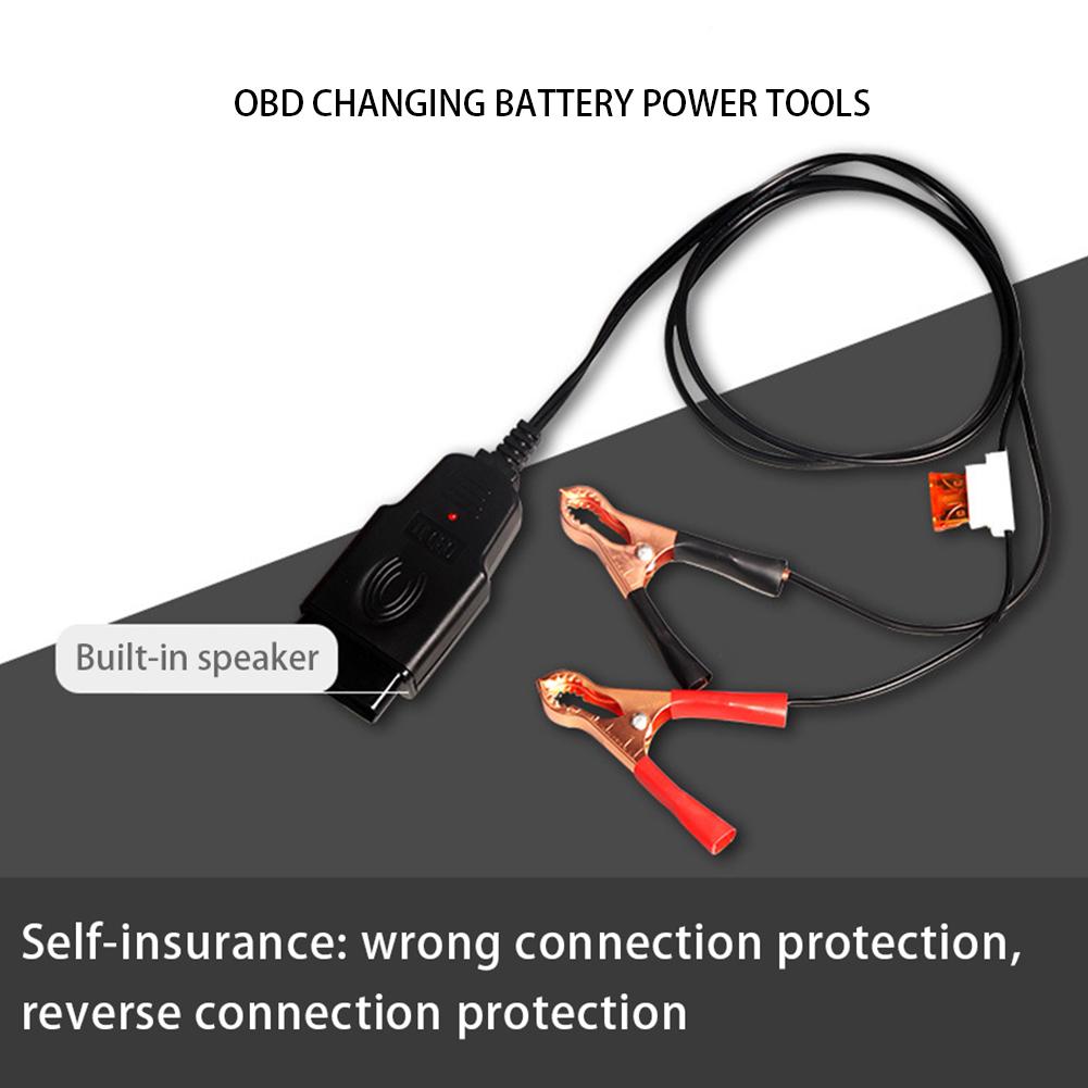 Automotive Car Computer Power-off Memory OBD Changing Battery ECU Emergency Power Tools Change Battery Leakage Detection Tool