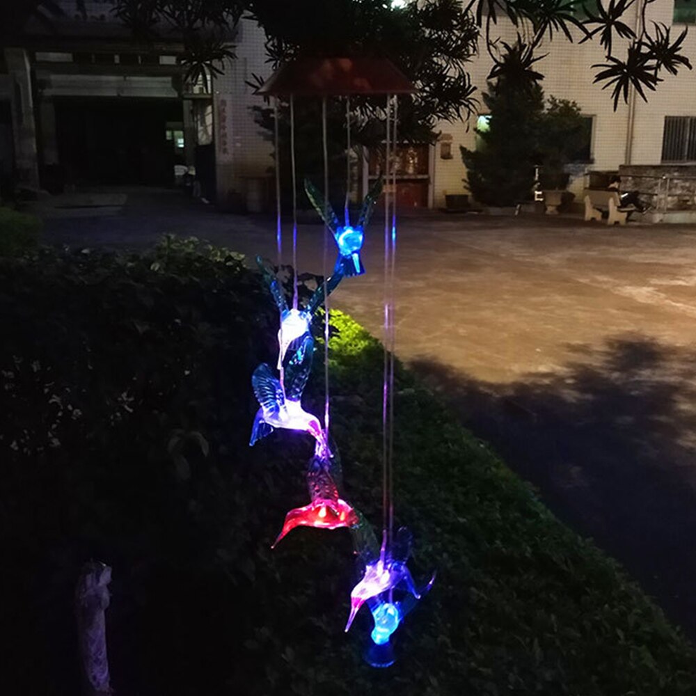 Solar Tuinverlichting LED Verlichting Opknoping Tuin Tuin Decoratie Verlichting Elektrische Windgong LED Verlichting Home Decoratie Gereedschappen